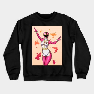 pink ranger Crewneck Sweatshirt